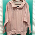 ASICS Women's Terry Pullover Hoodie Light Pink Size L Photo 0