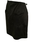 Forever 21 + Black Pencil Skirt with Zipper Pockets BRAND NEW Size 0X Photo 3
