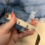 Free People We The Free Denim Cut Pff Mini Distressed Shorts Size 28 Photo 4