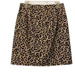 Talbots  Animal Leopard Cheetah‎ Print Pencil Skirt Sz 2P Photo 1