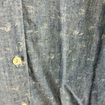 OshKosh Vintage Cotton Blue White Collared Long Sleeve Button Up Shirt Size 12 Photo 3