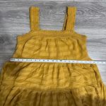 Old Navy  Yellow Bohemian Sleeveless Sundress Layered Midi Dress Size M Photo 14