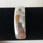 22 kt gold silver Lisa Ceccorulli Vintage Cuff Bracelet Brutalist Minimalist Photo 4