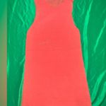 ZARA  Chenille Orange Sleeveless Knit Mini Dress size Large Photo 2