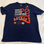 Houston Astros 2017 World Series champions szXL womens short sleeve T Photo 1