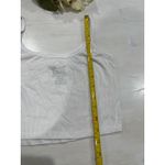 Boys Lie  Angel Graphic Tank Top Ribbed Sleeveless Crop Top White‎ One Size Photo 5