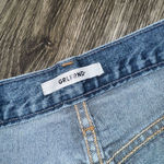 GRLFRND  Karolina Mid Rise Distressed Skinny Jeans Women's Size 27 Blue Photo 4