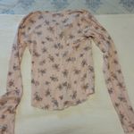 Free People Women’s  Long Sleeve Top waffle knit Photo 1