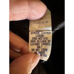 Marvin Richards Black Leather Coat Double Breasted Womens Small J. Percy For  Photo 5