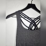 Lululemon  Free To‎ Be Serene Tank Dark Gray with Snake Print Sports Bra Size 6 Photo 4