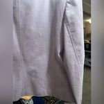 Vintage Suede Lavender Blazer by Signatures Size 12 Purple Photo 12