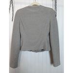 BCBGMAXAZRIA  Hendrix Black White Striped Blazer Jacket Career Office Work Sz XS Photo 2