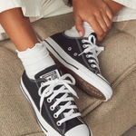 Converse NWOB  CTAS OX  Low Top Black Sneakers Size Mens 6 /Wmns Sz 8 unisex Photo 0