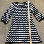 Alice + Olivia Chevron Zig Zag Knit Mini Dress Vintage Groovy Size: Medium Photo 1