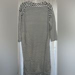 Free People  Dress Womens XS Black White Stripe FP Beach Tivoli Maxi Coastal Photo 2