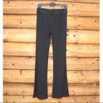 Laundry by Shelli Segal Black Flare Leg Knit Pants Photo 3