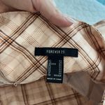 Forever 21 Brown Plaid Mini Skirt Photo 4