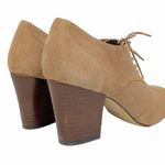 Isola  Elizabeth Tan Suede Booties Sz. 7 Photo 4