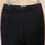 st. john's bay St. John’s Bay Secretly Slender casual black capri pants Photo 1