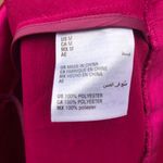 INC Raspberry pink trench satin coat Medium Photo 10