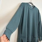 Sage  Collective Teal Crewneck Top Oversized Small Softstreme Photo 4