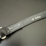 Brighton Vintage  B2903 Black Leather Belt 2-tone Buckle Skinny Belt Size L 32-36 Photo 9