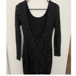 Blaque Label X REVOLVE Black long sleeve Lace backless dress Photo 3