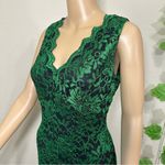 Candalite Emerald Green Lace Formal Maxi Gown New Photo 1