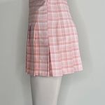 Comfy And Ready Plaid Skorts In Pink Size XS Photo 9