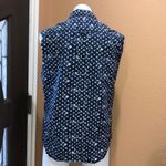 Denim & Flower  sleeveless button up shirt Photo 3