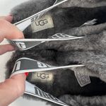 UGG  US 7 Fluff Yeah Slide Slippers Shoes Women Lightweight Platform Gray 1095119 Photo 8