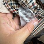 Gal Meets Glam Sz 10 Brooke Dress Plaid A-line Square Long Sleeves Pockets Prep Photo 10