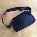 “a lil’ bougie” Nylon Adjustable Belt Bag, Fanny Pack, Black, White Black Photo 14