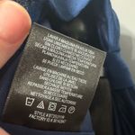 BCBG Paris Dark Blue Cropped Smocked Top Large NWT Photo 10