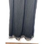 Crescent , black tank, nightgown lace detail, size small  Photo 4