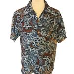 Vintage 70s California Floral Shirt Size L Photo 0
