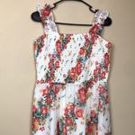 Maurice's  Women’s Floral Print Smocked Ruffle Tank Sleeve Midi Maxi Dress Photo 1