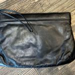 Etienne Aigner  Vintage Black Leather Clutch Bag Photo 2