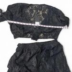 The Clothing Company ‎Lace Halter Top/Slit Leg Pants Set Photo 13