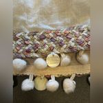 Shiraleah Women’s sheer tunic top with pompom’s and braided tassels Gold Size undefined Photo 4