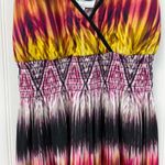 Currants Maxi Dress Womens Medium Stella Tie Dye Hippie Festival Beach Strappy Purple Photo 3