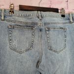 joe's jeans LARA CYBELE STRAIGHT RAW ANKLE LIGHT ACID WASH JEANS 31 Photo 5