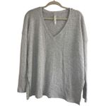 Aritzia ✨Artizia The Group Babaton Grey Traverse Longsleeve V-Neck Sz 2 Sweatshirt✨ Photo 5