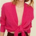 ✨Little Moon (Aritzia) Wool & Mohair Pink Sz XS Cardigan✨ Photo 0
