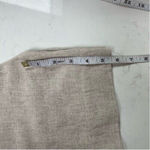 Topshop linen blend shorts romper jumpsuit beige Sz US 10 Photo 9