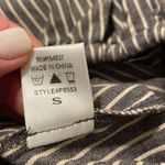 Shop Neighbor Gray & White Stripes Wide Leg Boho Pants Photo 7