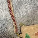 America & Beyond "J" Personalized Initial Embellished Wristlet Pouch Tan Photo 5