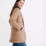 Madewell Larsen Blazer in Windowpane size Small Photo 5