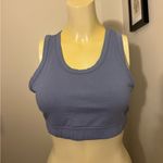Pink Lily  Size Large Victory Lap Blue Lounge Tank Can Be Sports Bra Also Photo 4