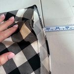 Ann Taylor Skater Skirt Picnic Plaid Gingham Size 4 Black & White Office Career Photo 10